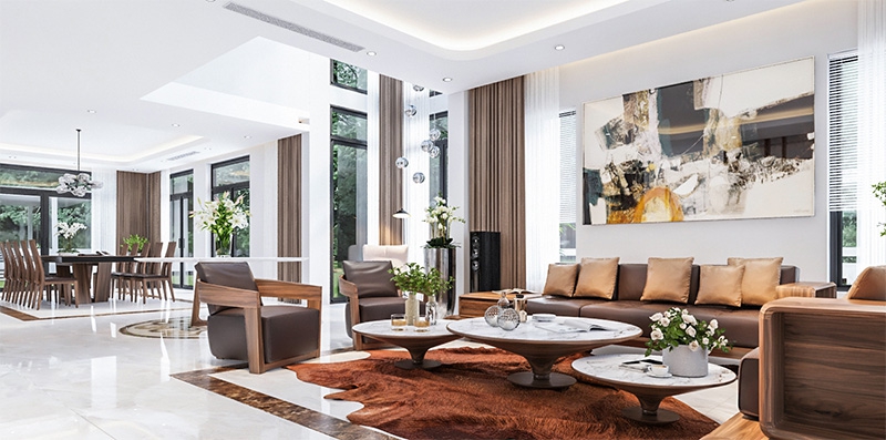 THIẾT KẾ KIẾN TRÚC NỘI THẤT BIỆT THỰ